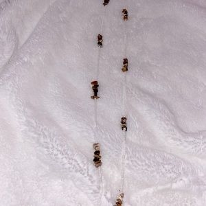 Brown Handmade Crystal Waist Bead